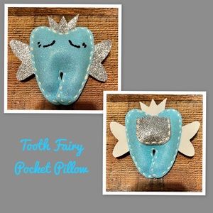 Tooth Fairy Pocket Pillow, Tooth Fairy